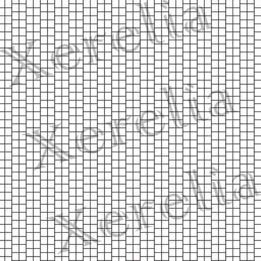 PDF 2 Drop Peyote Stitch Blank Grid