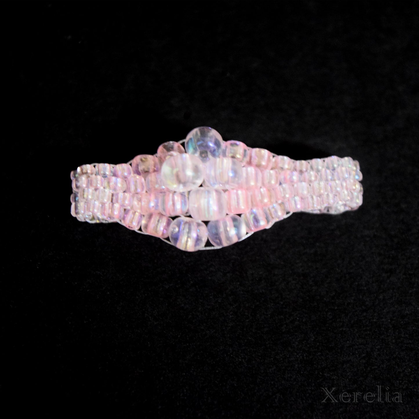 Pale Pink Bubble Ring