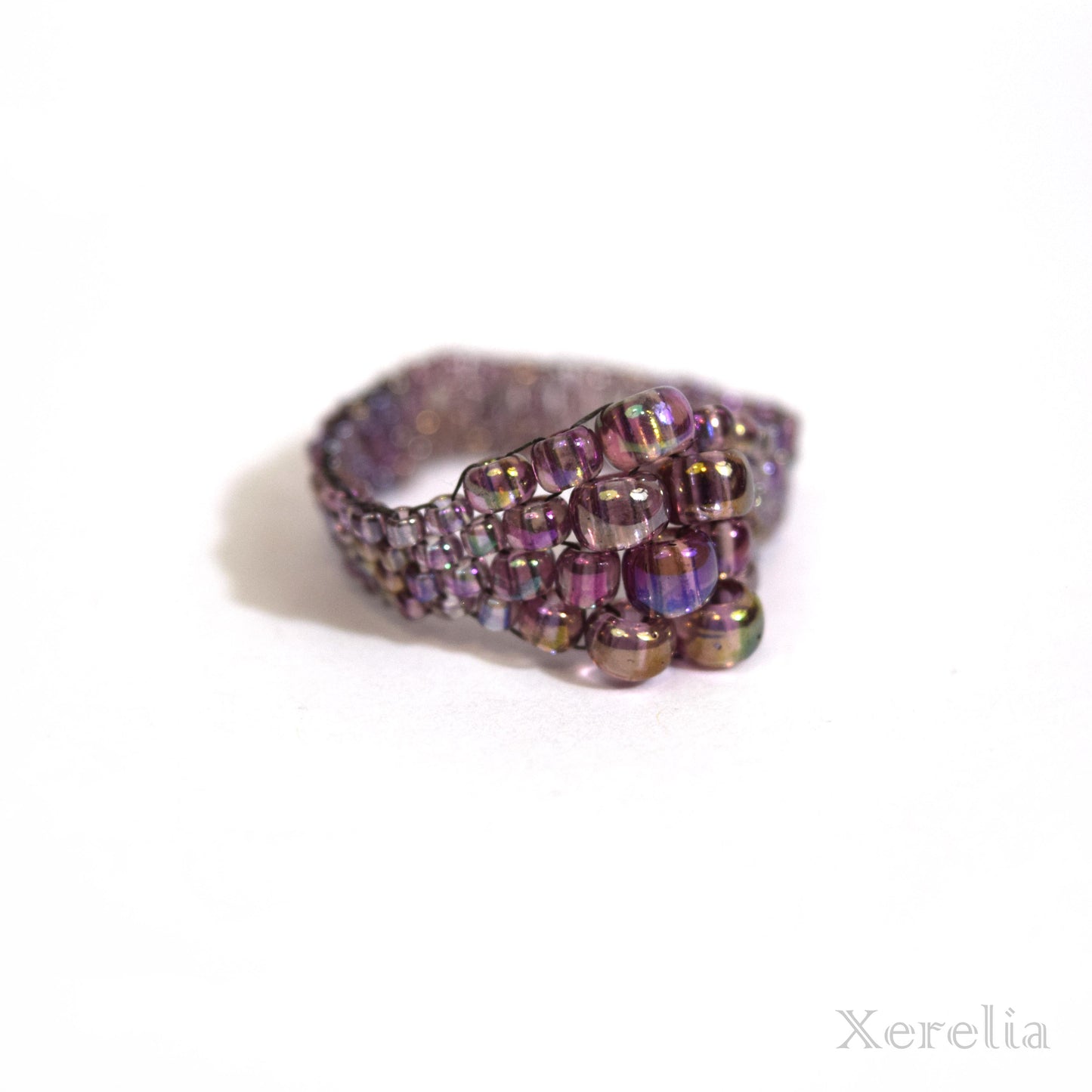 Muted Violet Bubble Ring