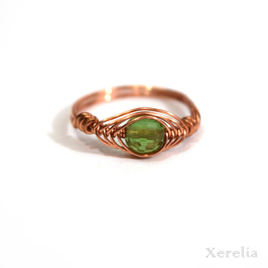 Color Change Bead Copper Ring