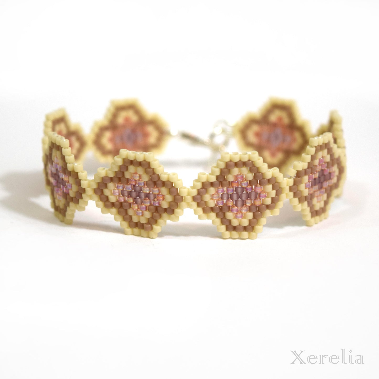 Beige Arabesque Bracelet