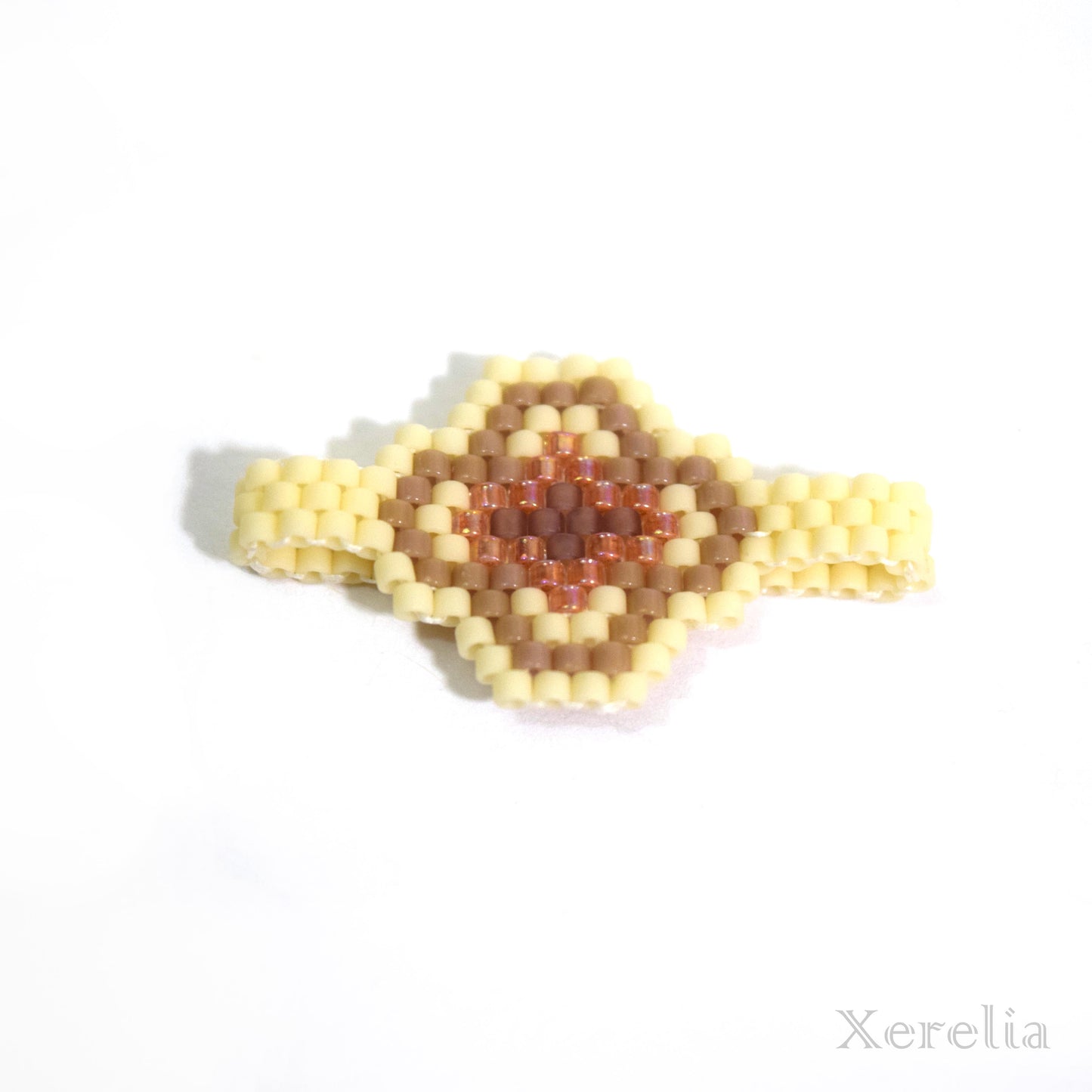 Beige Arabesque Ring