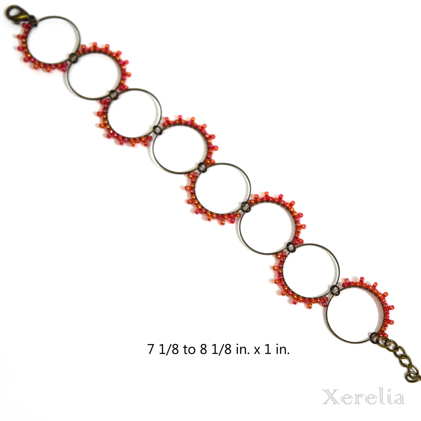 Lacy Circle Hoop Bracelet