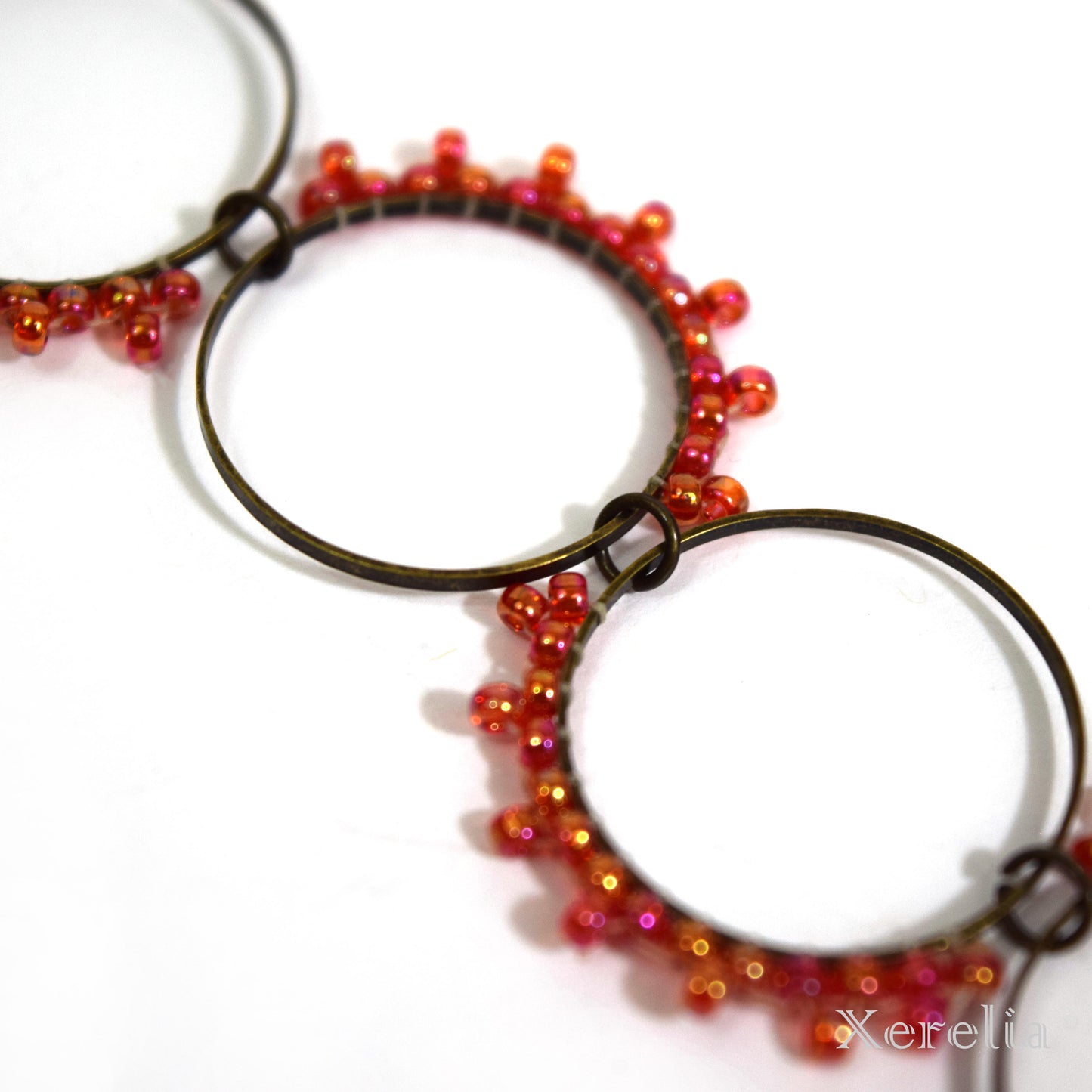 Lacy Circle Hoop Bracelet