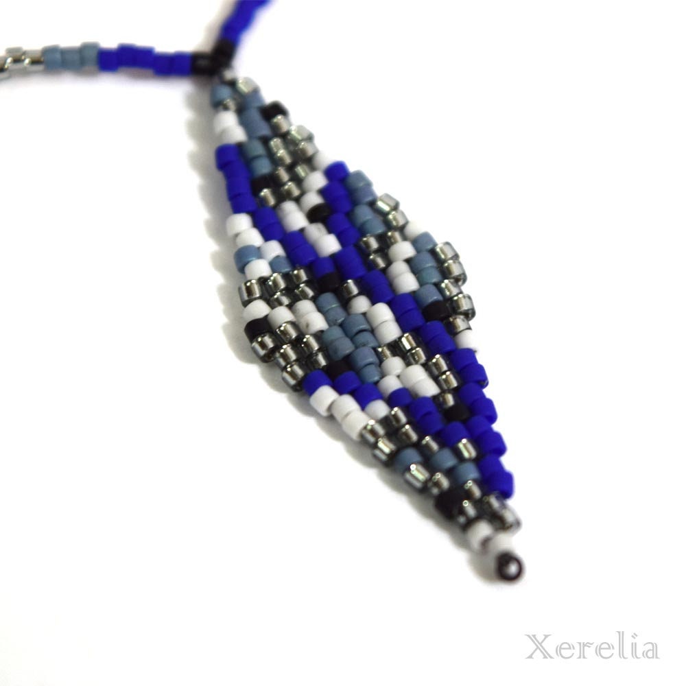 Blue Branches Necklace