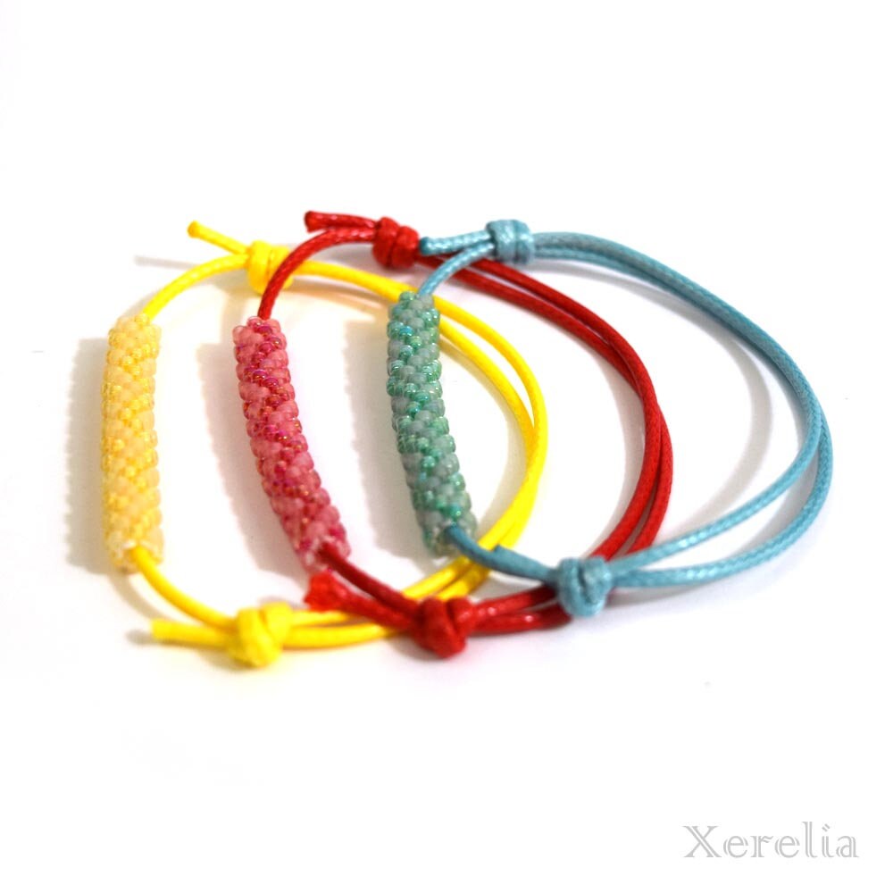 Primary Color Adjustable Bracelet