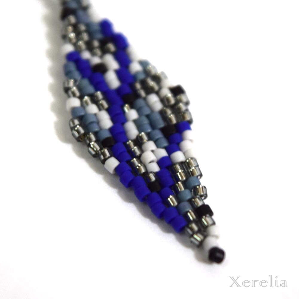 Blue Branches Earrings