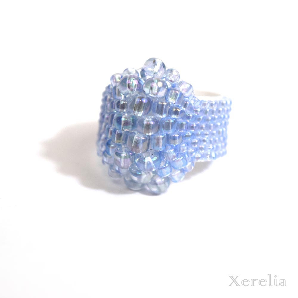 Baby Blue Bubble Ring