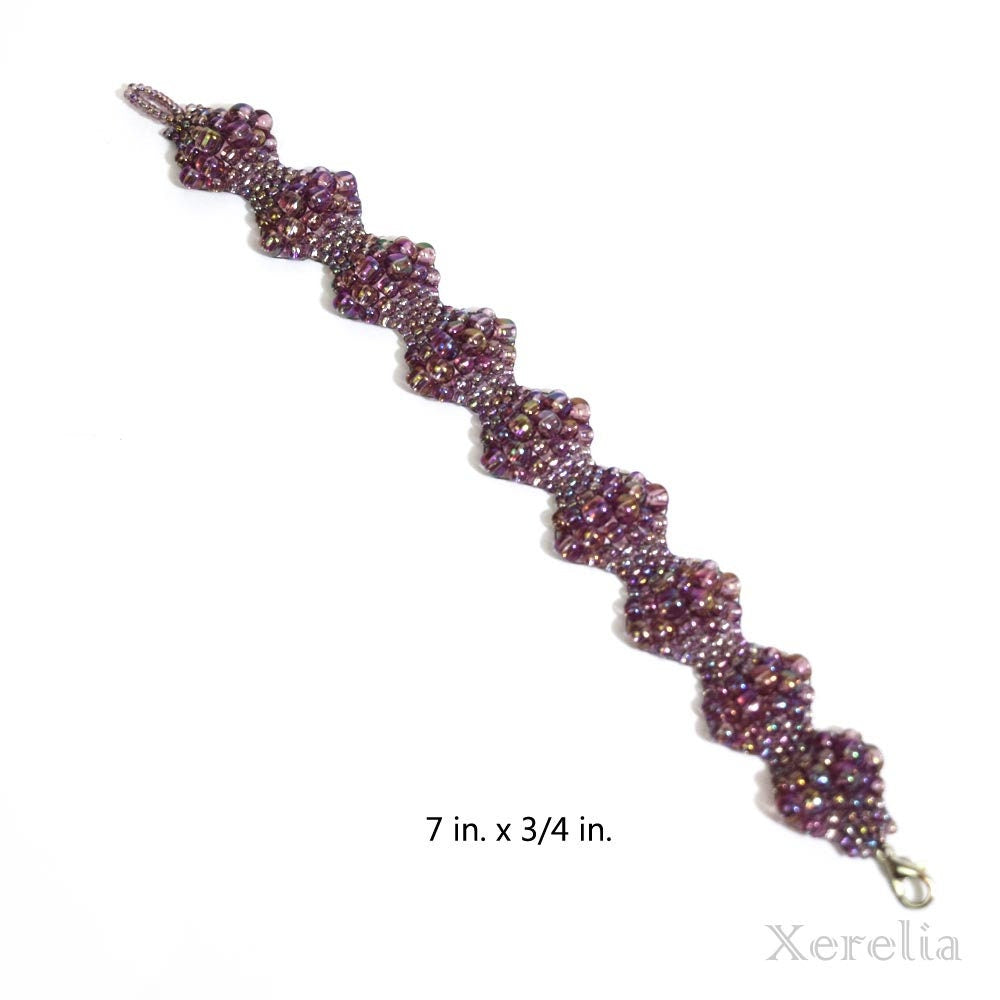 Muted Violet Bubble Bracelet