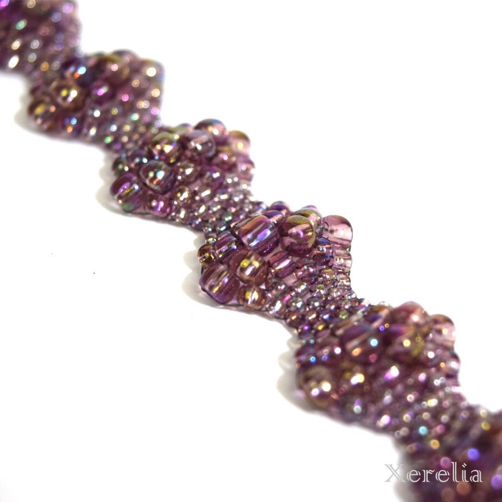 Muted Violet Bubble Bracelet