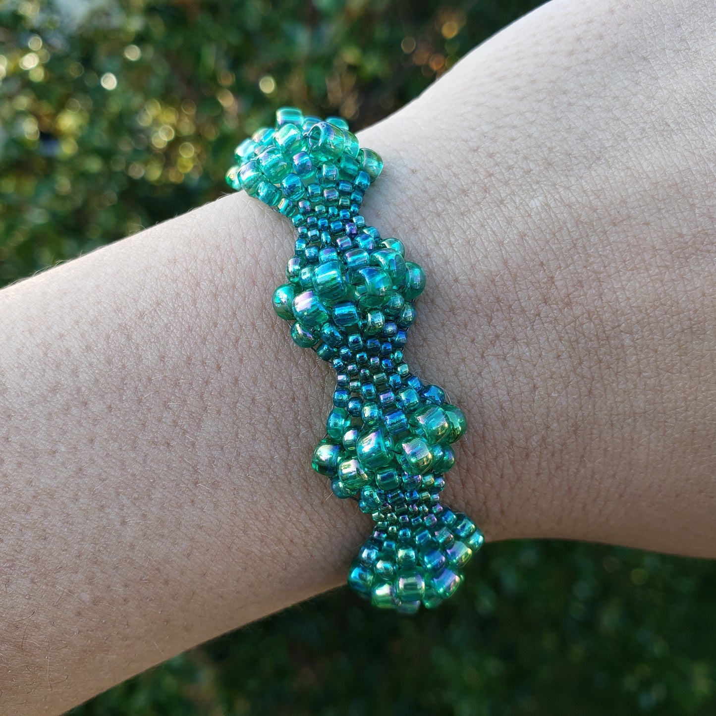 Sea Green Bubble Bracelet