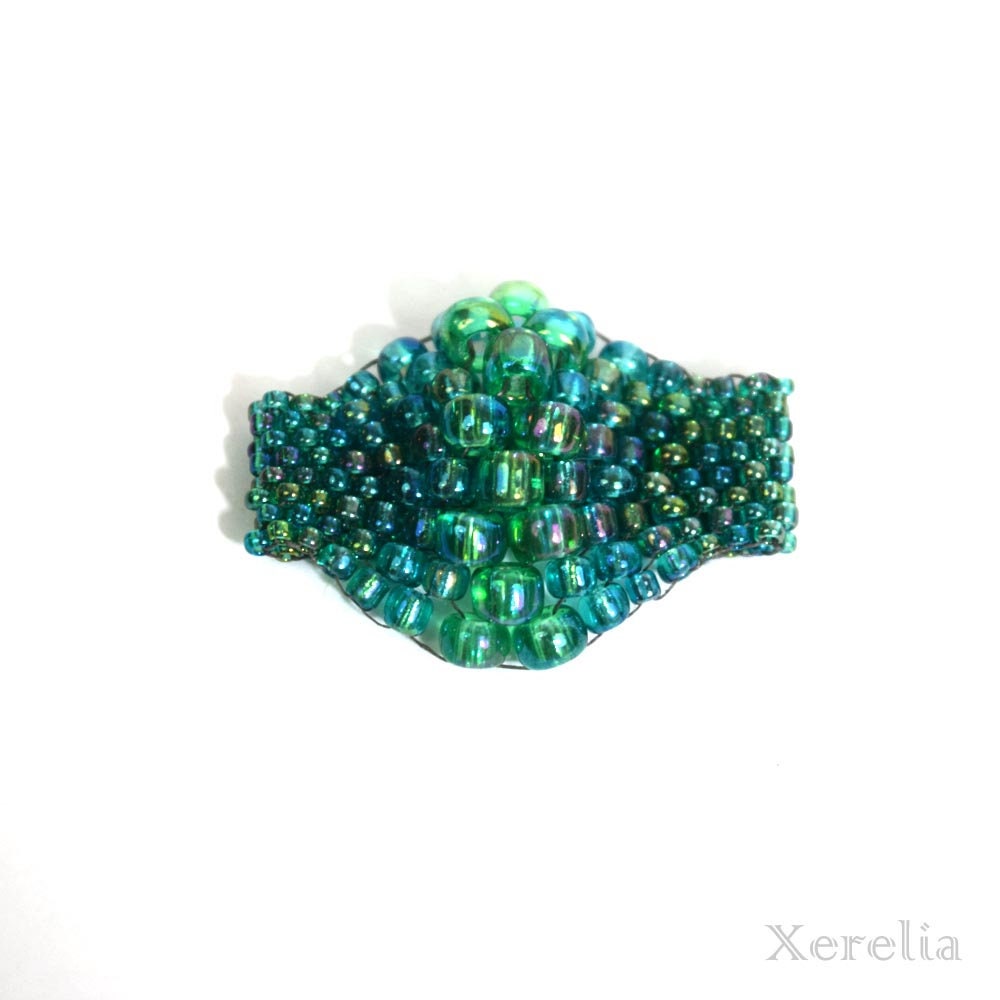 Sea Green Bubble Ring