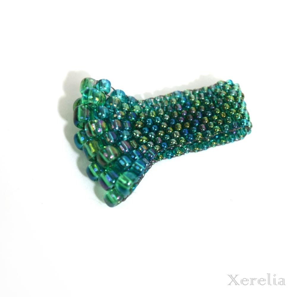 Sea Green Bubble Ring