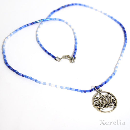 Tranquil Lotus Necklace