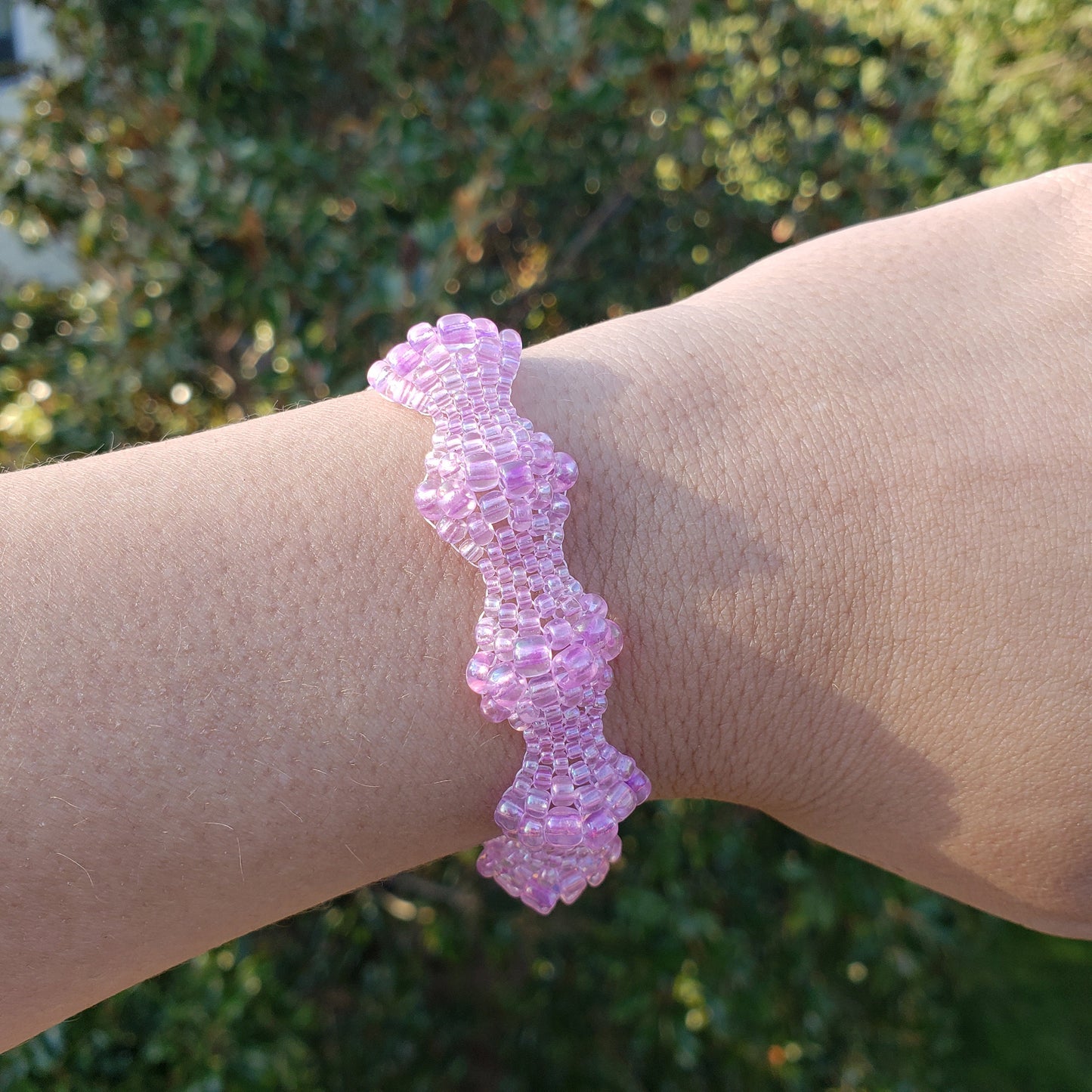 Pale Orchid Bubble Bracelet