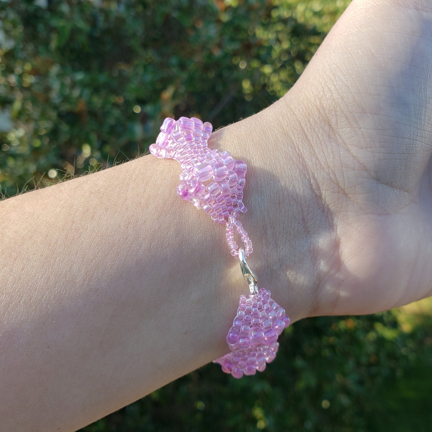 Pale Orchid Bubble Bracelet