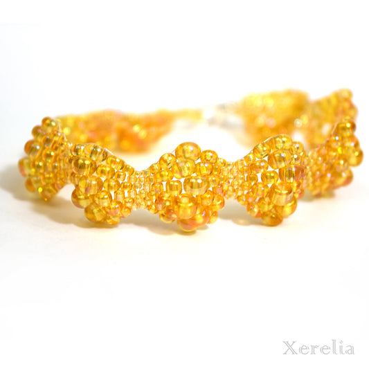 Golden Yellow Bubble Bracelet