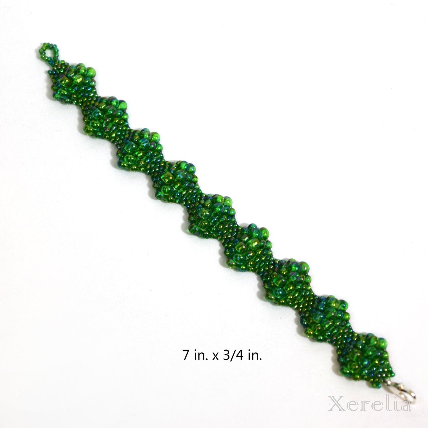 Christmas Green Bubble Bracelet