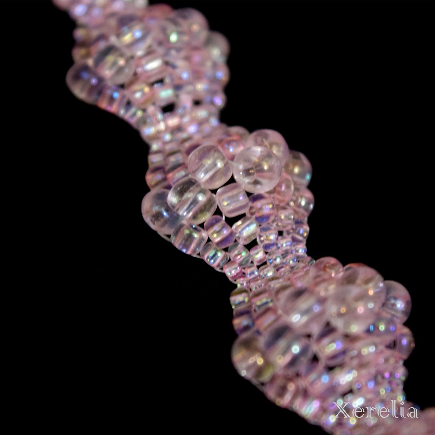 Pale Pink Bubble Bracelet