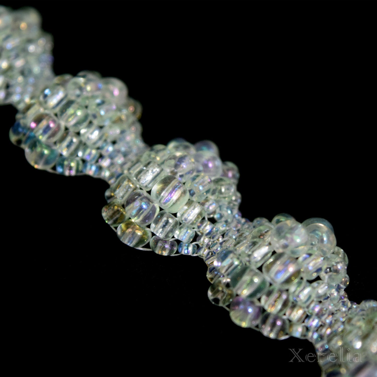 Pale Mint Green Bubble Bracelet