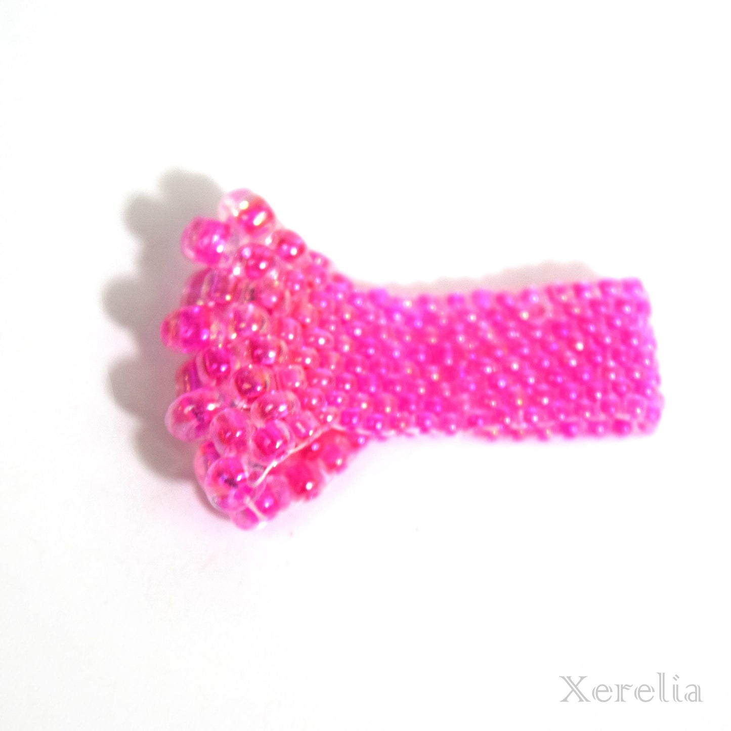 Bright Pink Bubble Ring