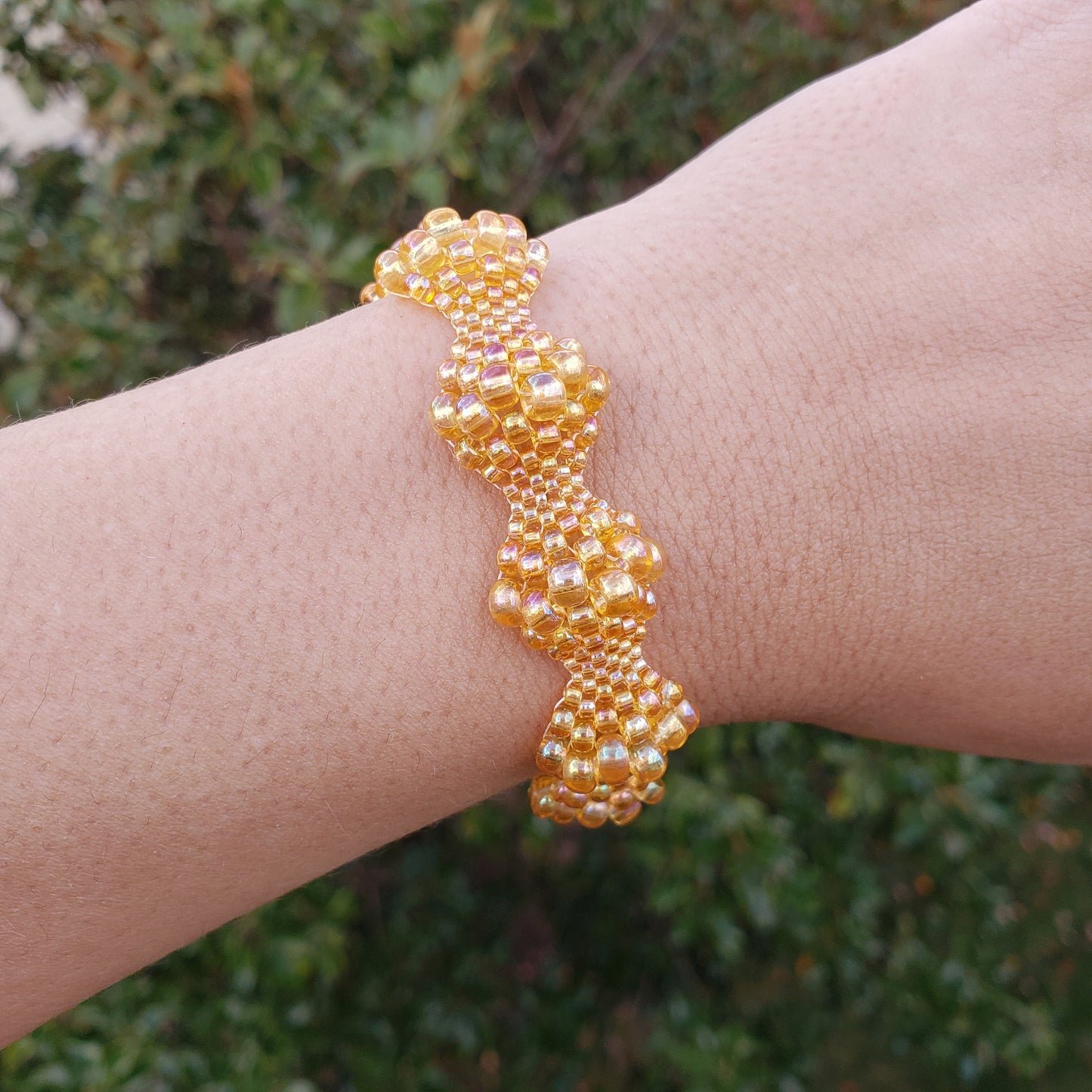 Golden Yellow Bubble Bracelet