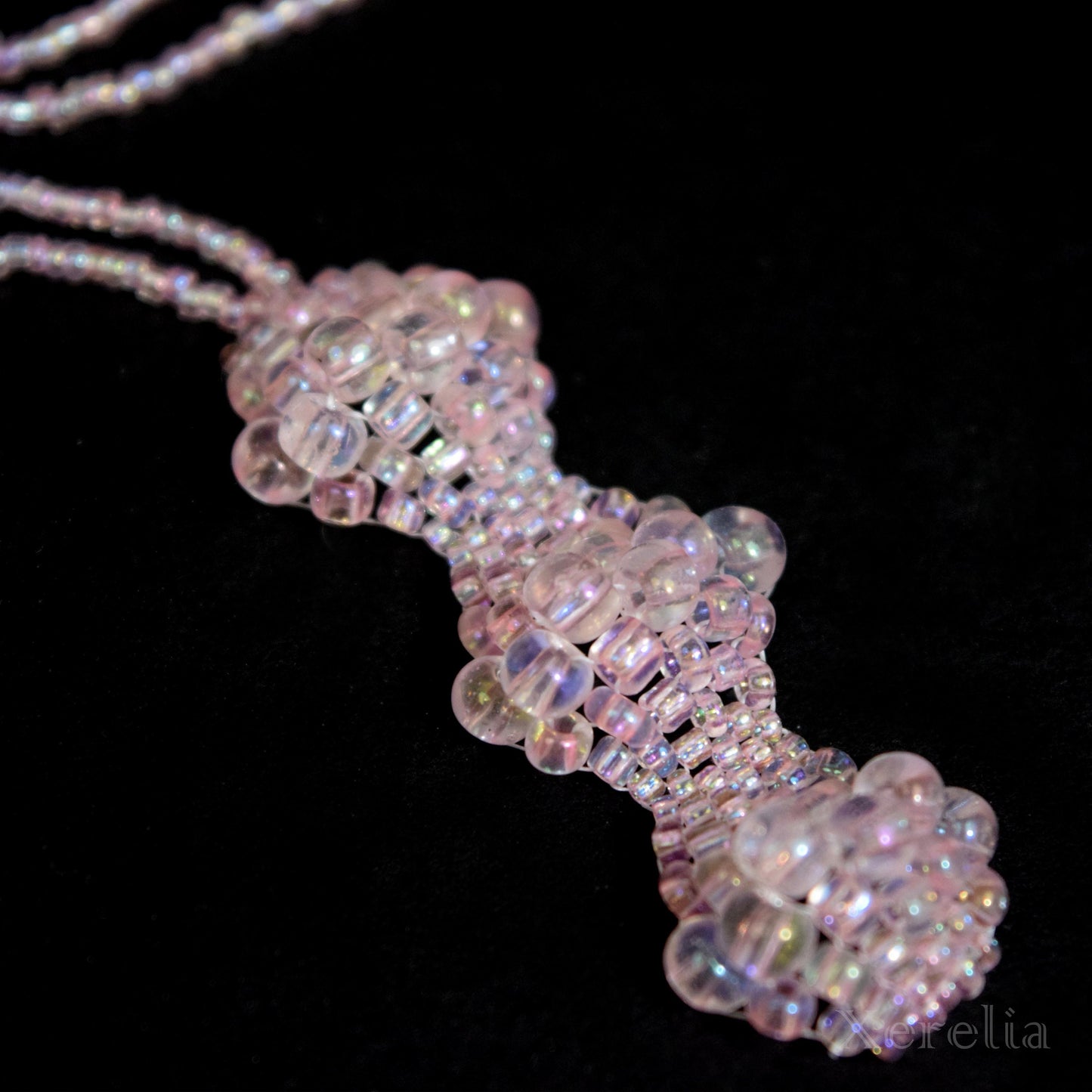 Pale Pink Bubble Necklace