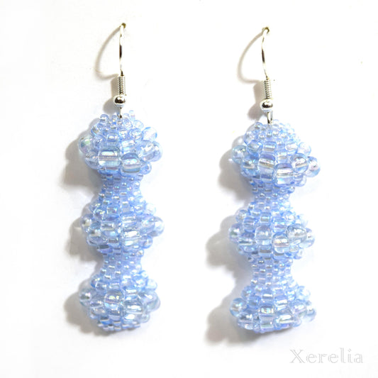 Baby Blue Bubble Earrings