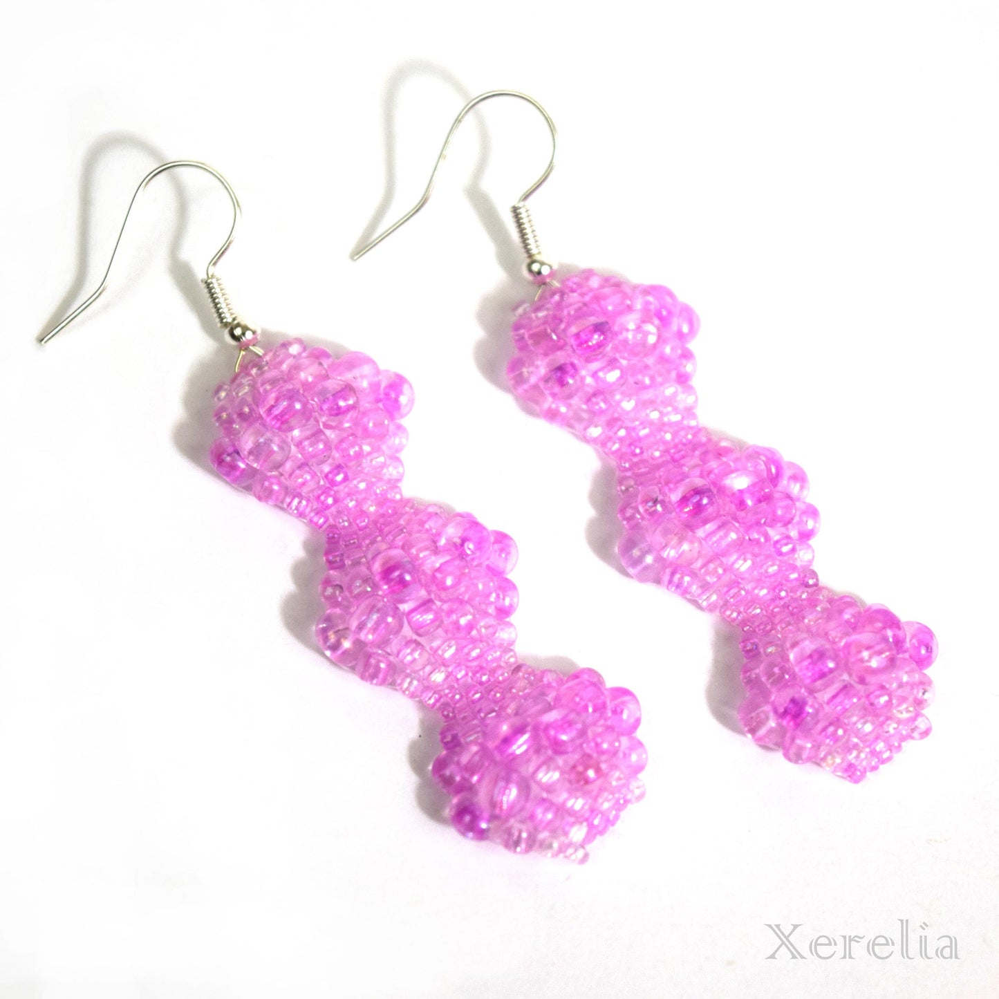 Pale Orchid Bubble Earrings