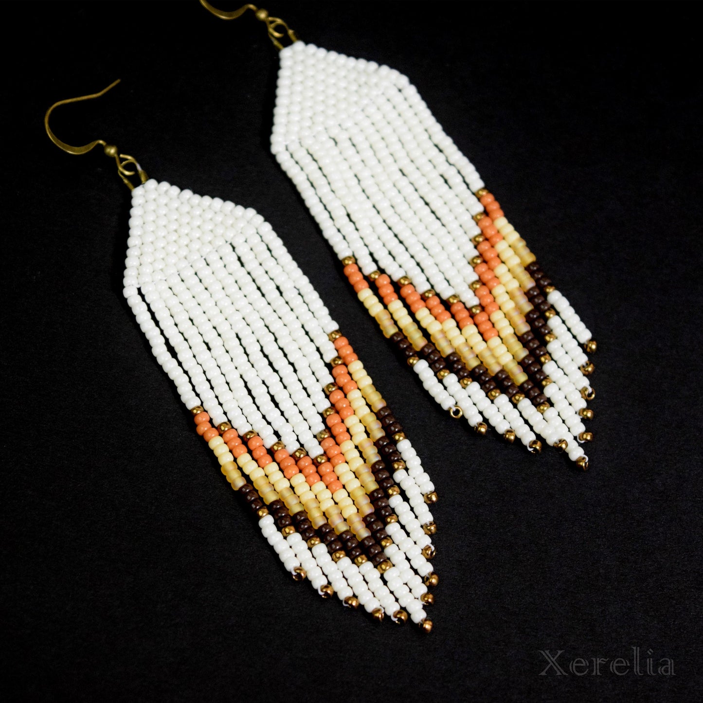 Melty S'mores Fringe Earrings