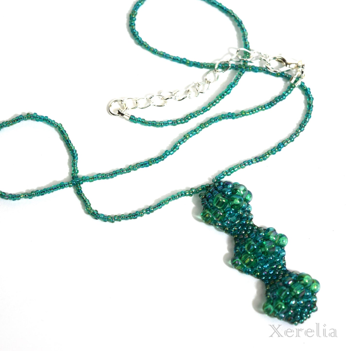 Sea Green Bubble Necklace