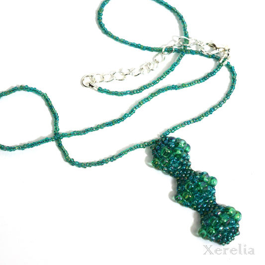 Sea Green Bubble Necklace