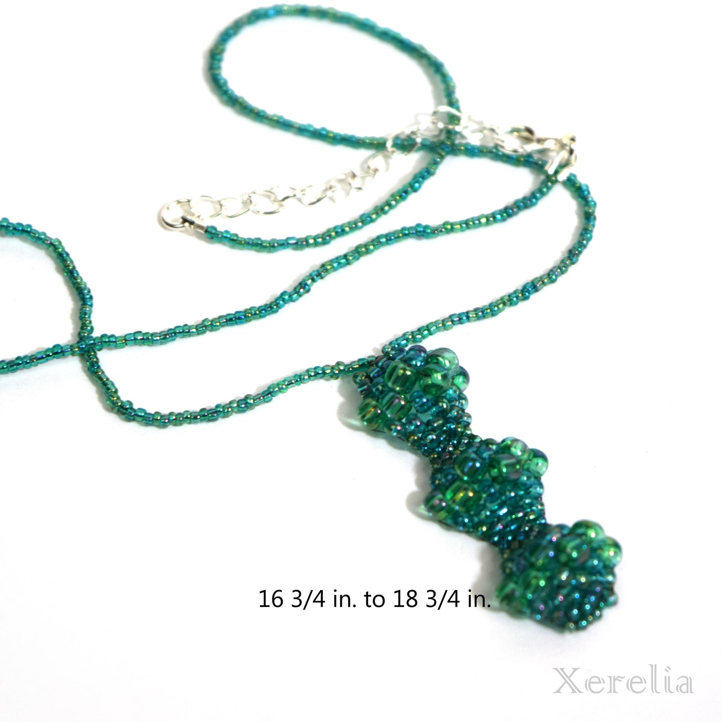 Sea Green Bubble Necklace