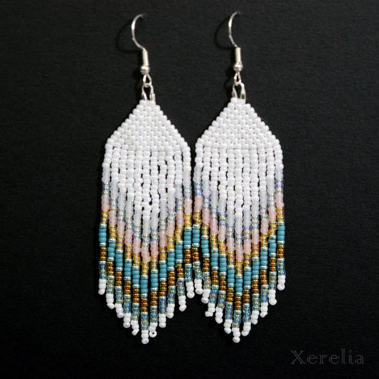 Beachy Boho Fringe Earrings