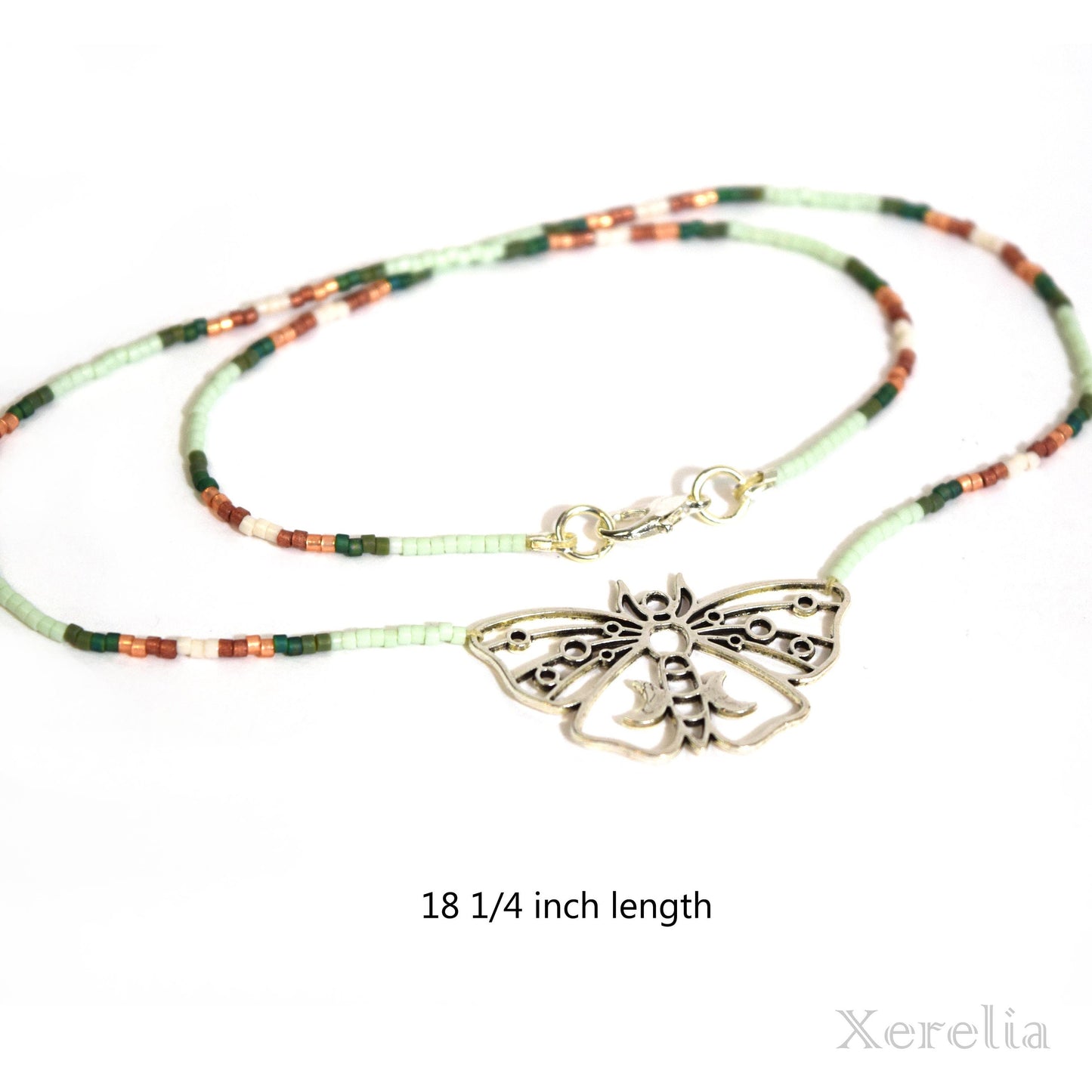 Luna Moth Necklace