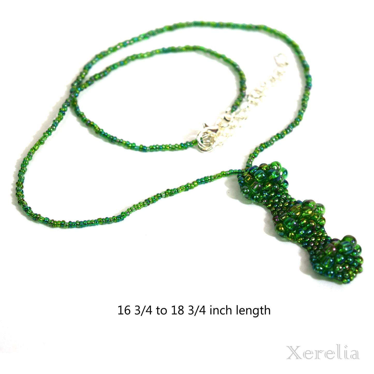 Christmas Green Bubble Necklace