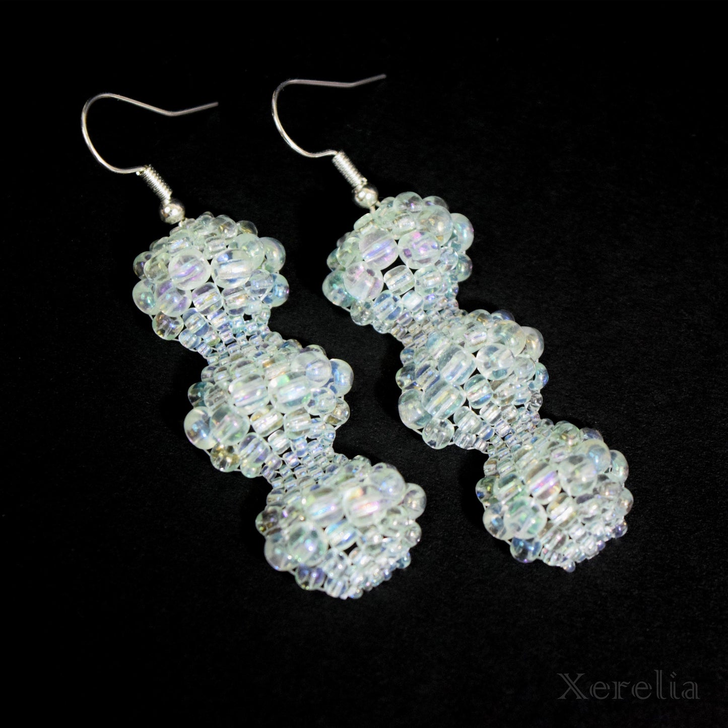 Pale Mint Bubble Earrings