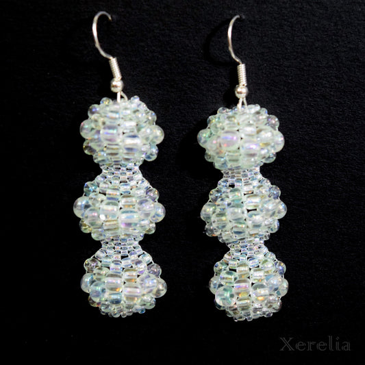 Pale Mint Bubble Earrings