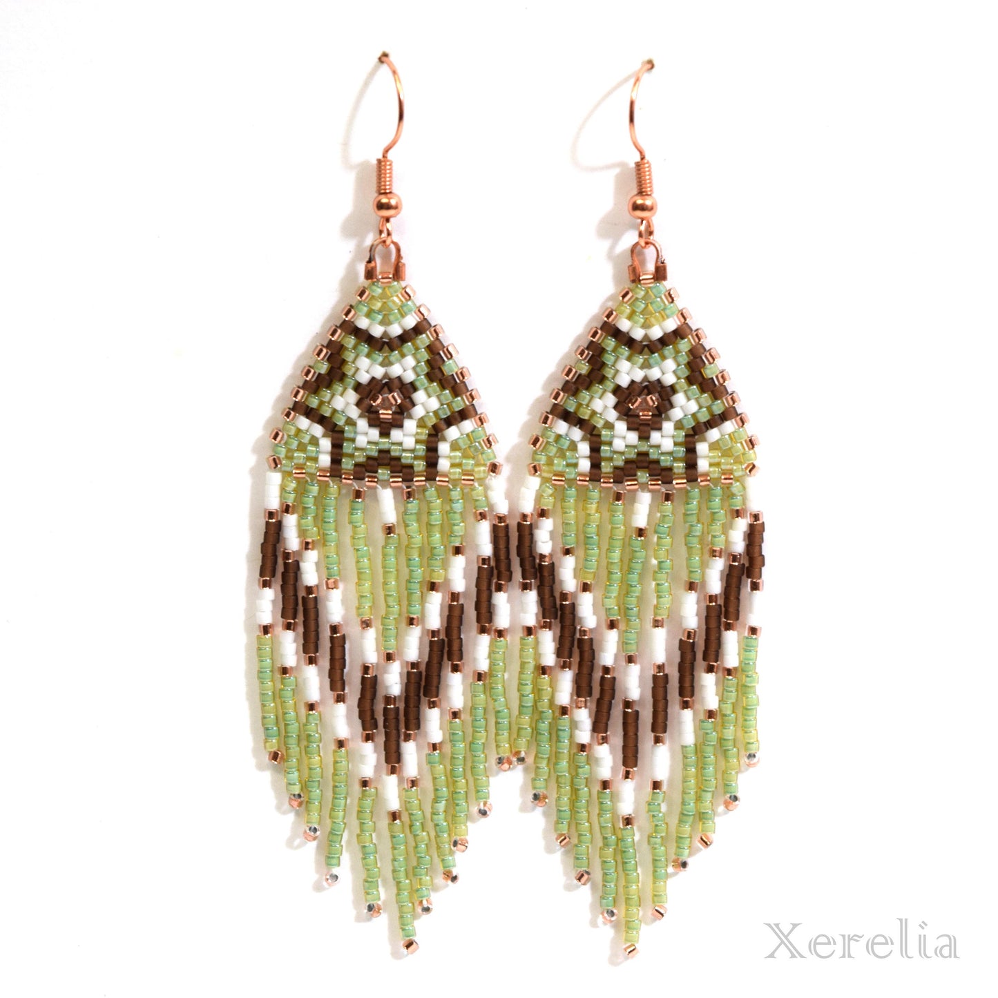 Earthy Fringe Earrings