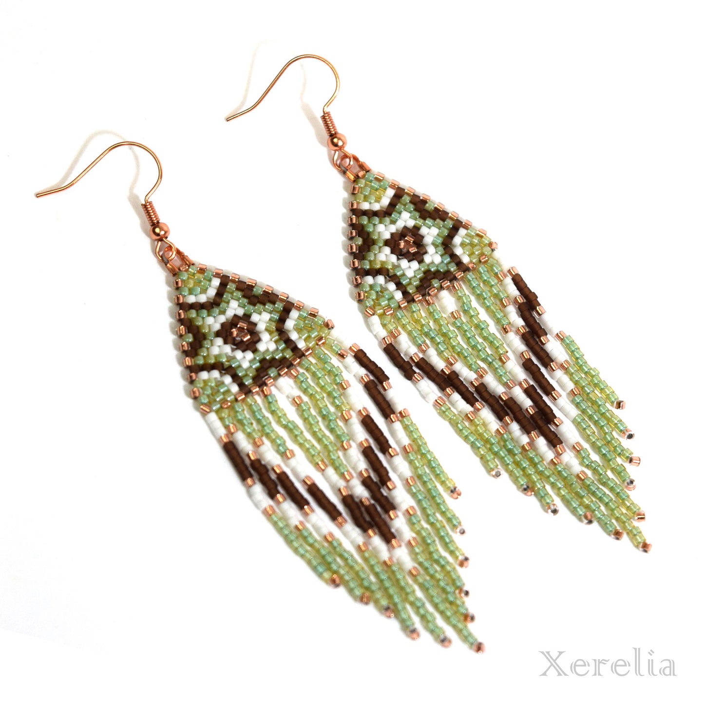 Earthy Fringe Earrings