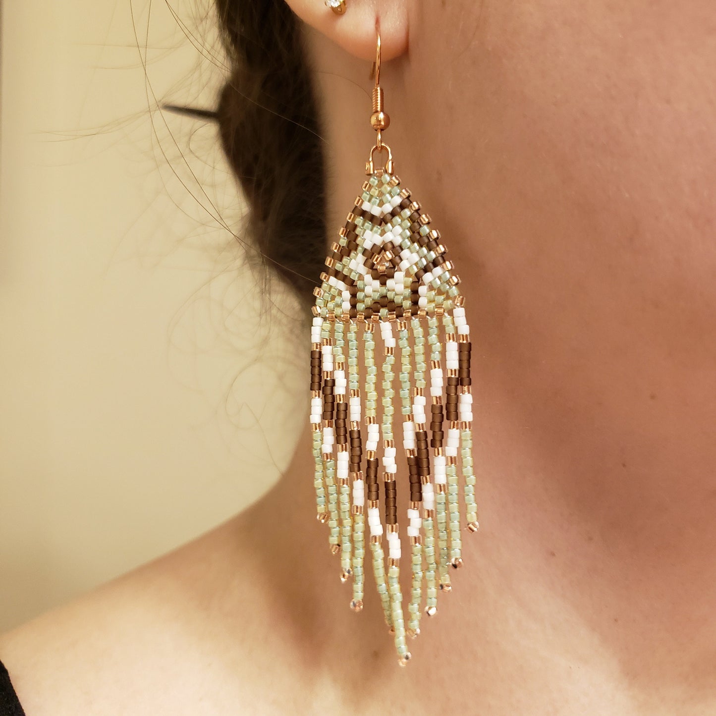 Earthy Fringe Earrings