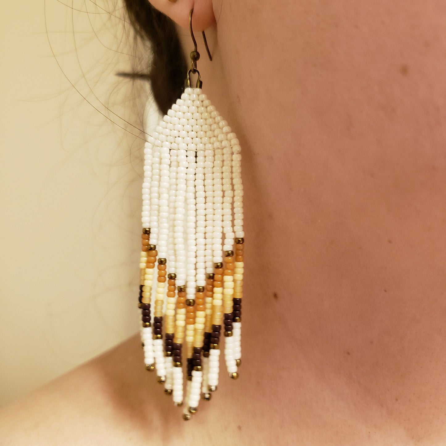 Melty S'mores Fringe Earrings