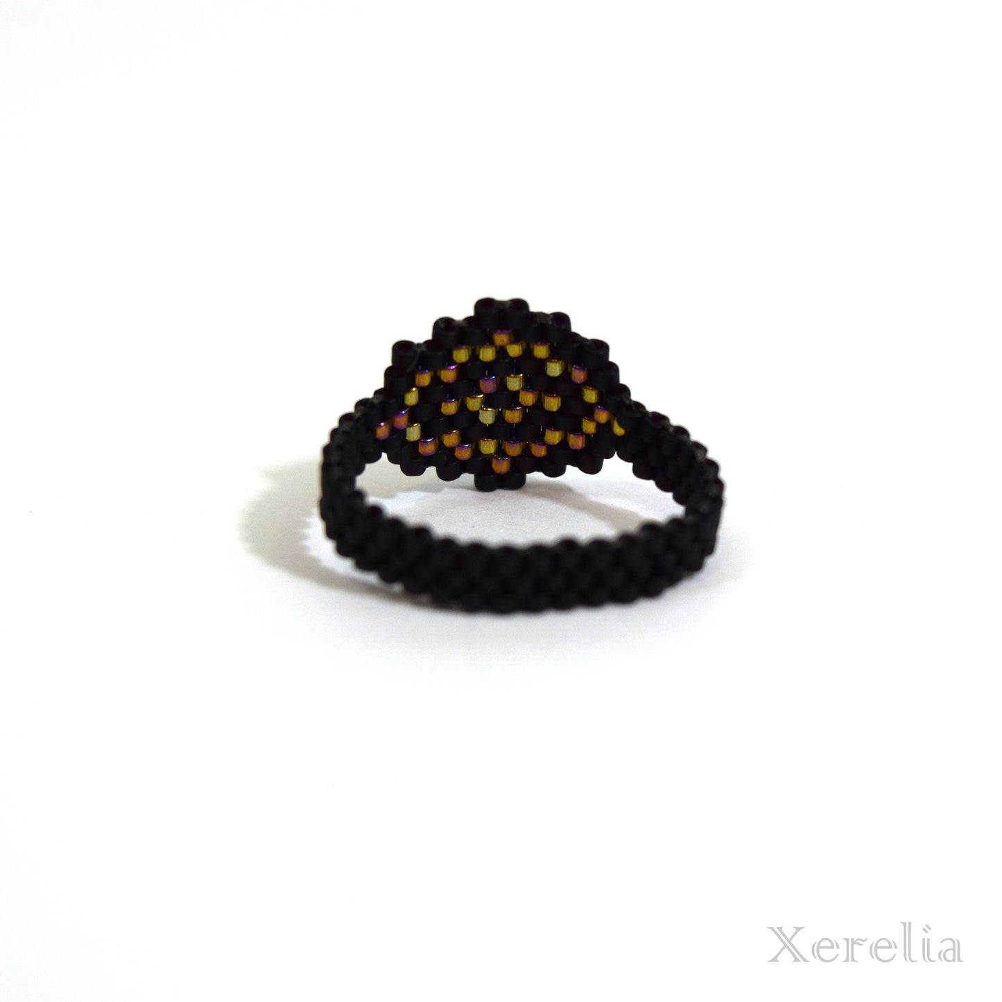 Oil Slick Arabesque Ring