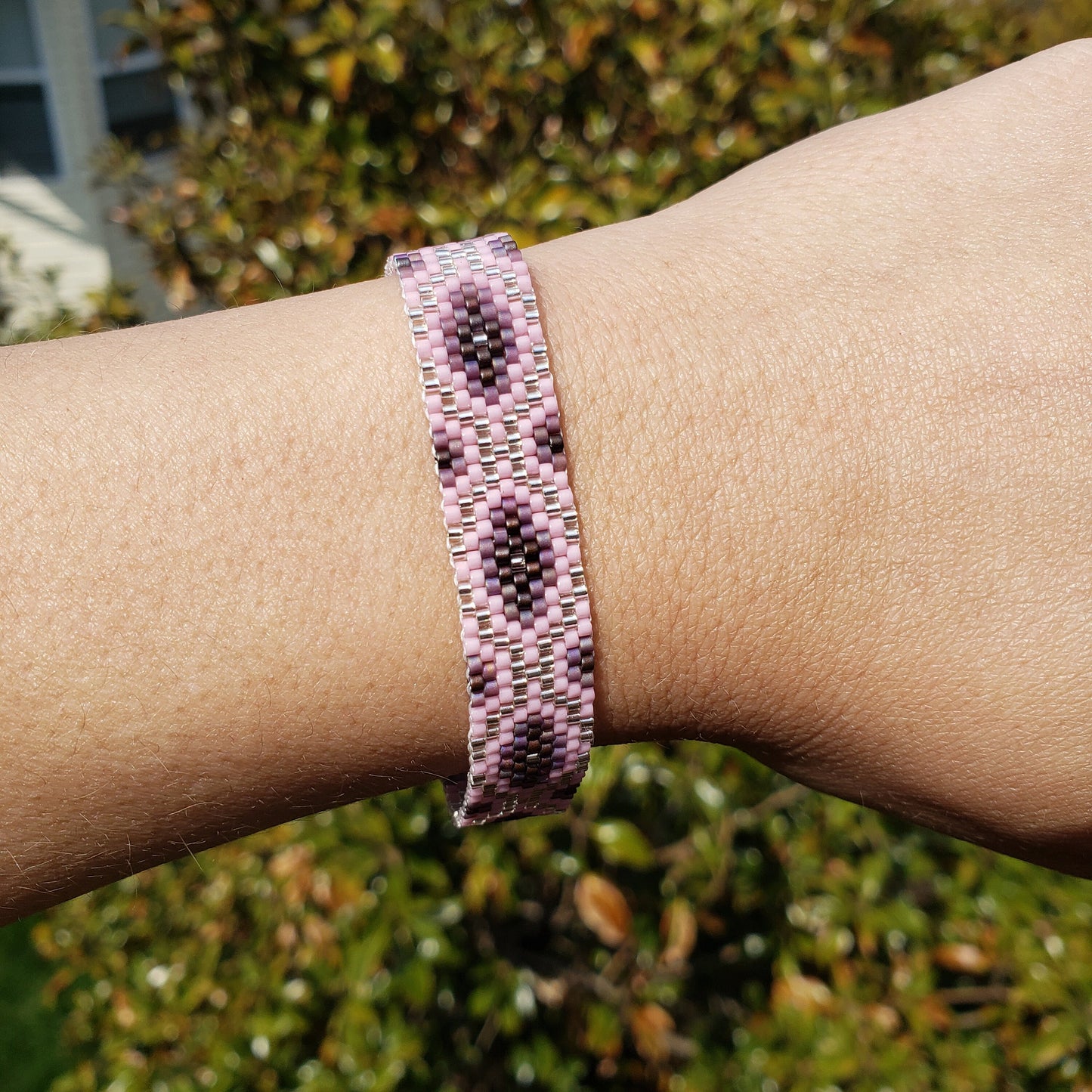 Purple Arabesque Bracelet