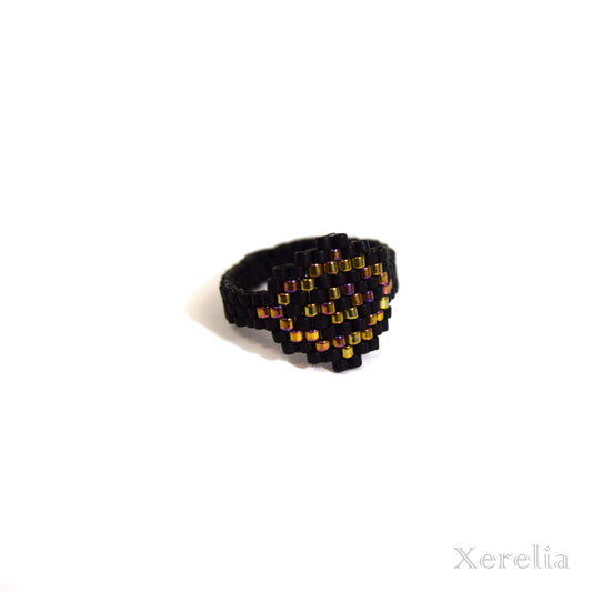 Oil Slick Arabesque Ring