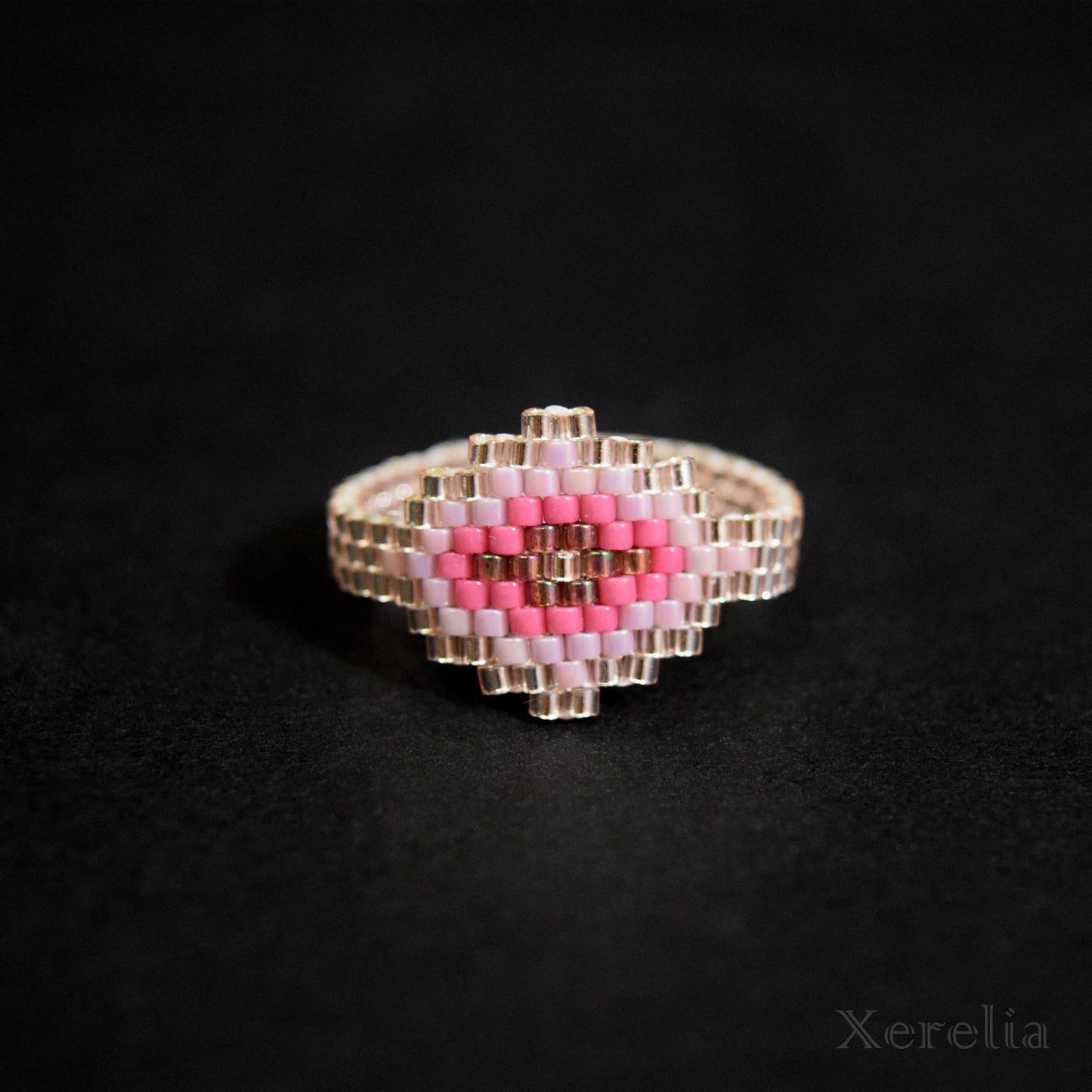 Pretty Pink Arabesque Ring