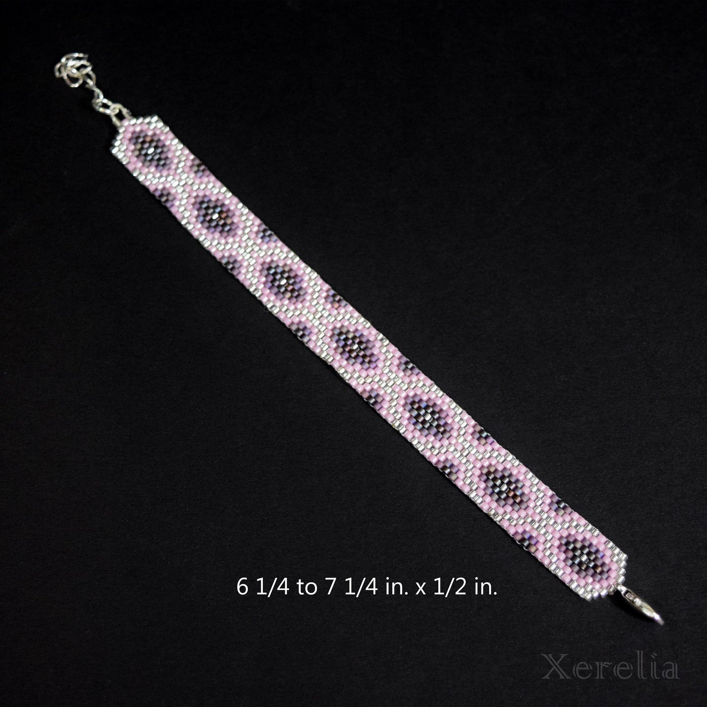 Purple Arabesque Bracelet