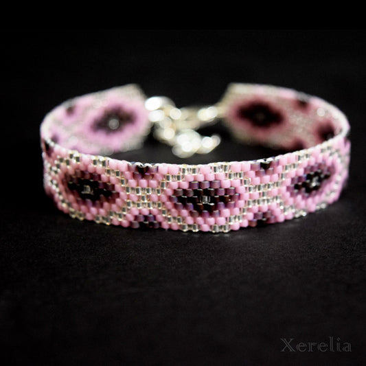 Purple Arabesque Bracelet