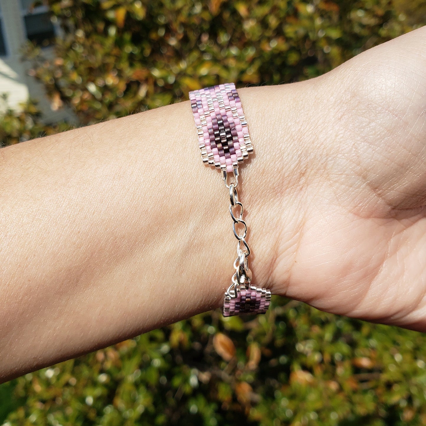 Purple Arabesque Bracelet