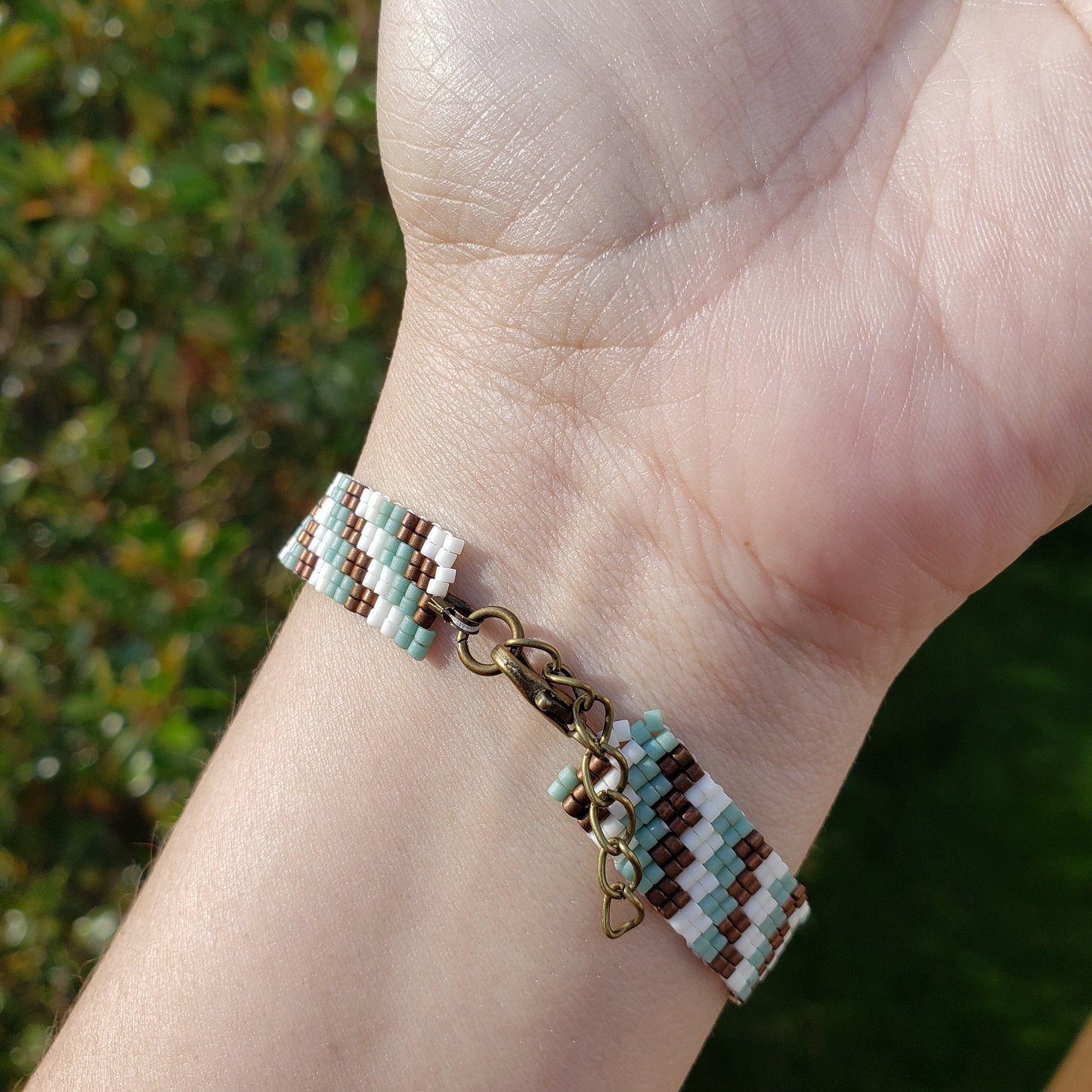 Sage Staircase Bracelet